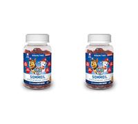 GRANIONS Gummies sommeil PAT PATROUILLE | Complement alimentaire | Relaxation, sommeil sain | Extrait de mélisse, aubépine | Goût abricot | Sans gélatine animale, sans sucres | Made in FR | 60 gummies