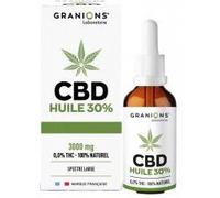 Granions CBD Huile 30% Cannabidiol Bien-Être Au Quotidien 0% THC 10ml