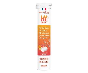 Granions Hydrop Boost Hydratation Saveur Agrumes 20 Pastilles Effervescentes