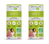 GRANIONS® Kid Bio Appétit Sirop 2x125 ml