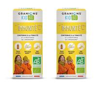 Granions® Kid Bio Immunité - Sirop Aux Plantes Goût Banane Solution(S) 2x125 ml