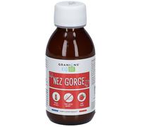 Granions Kid Bio Nez Gorge - Sirop aux plantes goût fraise 125 ml