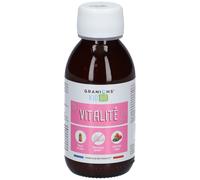 Granions Kid Bio Vitalité Dès 1 An Goût Fruits Rouges Flacon 125ml