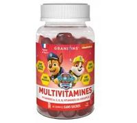 Granions Gummies Multivitamines Croissance Pat Patrouille Goût Orange 60 pièces
