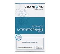 Laboratoire des GRANIONS – Complément alimentaire L‑Tryptophane 220 mg Vit. B6+Magnésium 60 gélules