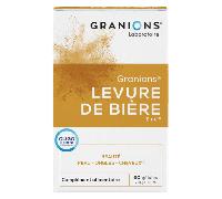 Granions Complément alimentaire Levure de bière 1500 mg + Zinc 60 gélules Fabriqué en France