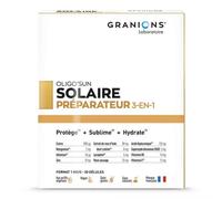 Granions Préparateur solaire Oligo'Sun 3-en-1 – 30 gélules