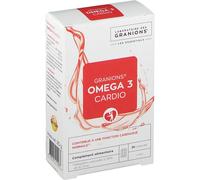 Laboratoire des Granions – Complément alimentaire Oméga 3 Cardio – 30 capsules