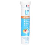 Granions Pastille hydratation Électrolytes au Collagène - HYDROP tropical Comprimés Effervescents 18 pc(s)