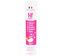 Granions Hydrop Pastilles Hydratation Fraise 20 Comprimés Effervescents
