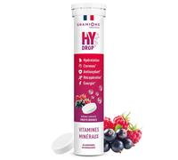 Granions Pastille hydratation Électrolytes HYDROP - Fruits Rouges Comprimés Effervescents 20 pc(s)