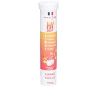 Granions Pastille hydratation Électrolytes HYDROP Goût Agrumes Comprimés Effervescents 20 pc(s)