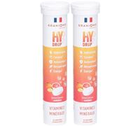 Granions Pastille hydratation Électrolytes HYDROP Goût Agrumes Comprimés Effervescents 2x20 pc(s)