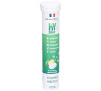 Granions Pastille hydratation Électrolytes HYDROP Goût Menthe-Citron Comprimés Effervescents 20 pc(s)