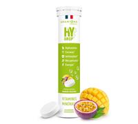 GRANIONS Pastille Hydratation Electrolytes Hydrop Mangue Passion Comprimés Effervescents 20 pc(s)