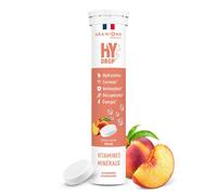 GRANIONS Pastille Hydratation Electrolytes Hydrop Pêche Comprimés Effervescents 20 pc(s)