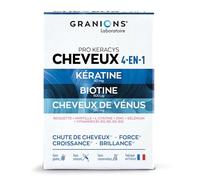 Granions Complément alimentaire cheveux Pro Keracys 4-en-1 Anti-chute Croissance 90 gélules