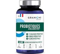 Granions - Probiotique Flore Intestinale - Probiotiques - 40 Gélules | Hautement Dosé en Probiotiques & Prébiotiques, 45 Milliards d’UFC, Digestion, Ballonnements, Fabriqué en France