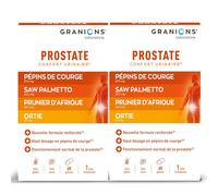 Laboratoire des GRANIONS Complément alimentaire Prostate Confort Urinaire – 2x40 gélules