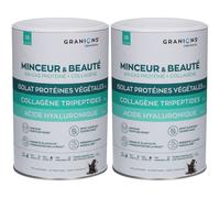 Granions Protéine Végétale Minceur Beauté Poudre Pour La Préparation D'Une Solution 2x375 g