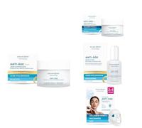 GRANIONS Routine Complète Anti Age - CREME DE JOUR 50mL + CREME DE NUIT 50mL + SERUM 30mL + MASQUE 2+1 Offert - Anti Age - Collagene et Acide Hyaluronique - Collagene Marin - Skincare Anti Ride