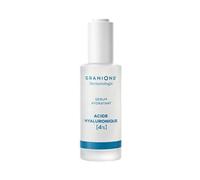 GRANIONS Serum Acide Hyaluronique 4% - Acide Hyaluronique Hydratation Intense, Repulpe et Lisse la Peau - Skincare Beauté - Tous Types De Peau - Serum Visage - Testé sous contrôle dermatologique 30 Ml