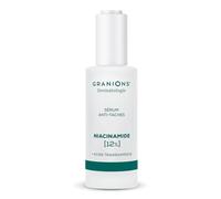 GRANIONS SERUM ACIDE NIACINAMIDE 12% ANTI TACHE VISAGE + ACIDE TRANEXAMIQUE - Serum Niacinamide Corrige Taches Pigmentaires & Marques, Unifie le Teint - Testé sous contrôle dermatologique 30 Ml