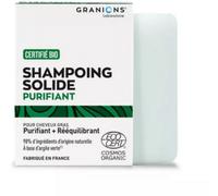 Granions Shampooing Solide Purifiant 80 g - Shampooings - Pharmacie en ligne LaSante.net