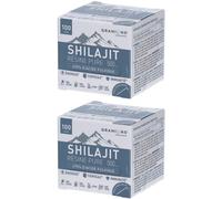 Granions Shilajit pur en résine - 500mg Poudre Pour La Préparation D'Une Solution 2x50 g