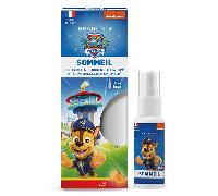 SPRAY SOMMEIL - GRANIONS PAT PATROUILLE - goût abricot - Verveine, Camomille, Coquelicot - Relaxation, Diminue l'agitation - Sans colorant, sans arôme artificiel, sans lactose - Made in France