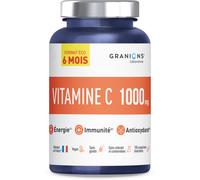 Granions Vitamine C 1000mg Format 6 Mois 180 Comprimés