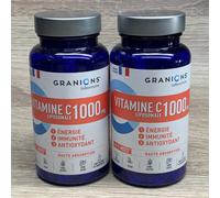 GRANIONS Vitamine C Liposomale 1000mg Lot 2 X 60 comprimés - 06/27 Energie