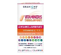 Granions Vitamineris Énergie et Immunité Vitamine C 500 mg 30 comprimés