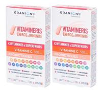 Granions Vitamineris Energie & Immunité Comprimé(S) 2x30 pc(s)
