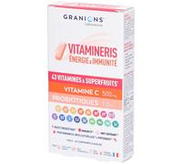 Granions Vitamineris Energie & Immunité Comprimé(S) 30 pc(s)