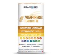 Laboratoire des Granions® Vitamineris Immunité 1000 mg comprimés effervescents 30 pc(s)