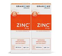 Granions Zinc 15mg 2x60 Gélules