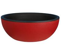 RIVIERA - Coupe pot de fleurs - granit D40 - rouge