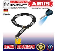 Abus bloque-disque et chaîne Detecto 8077/12 KS120