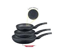 GRANIT EVOLUTION Poêle Aluminium Forgé revêtue aspect pierre D20