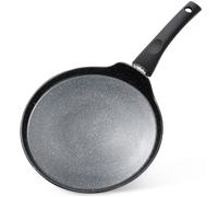 Vilde Poêle à crêpes antiadhésive 24 cm – Revêtement granit – Compatible induction – Poignée soft touch