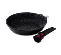 Granit PRO Céramique Poêle Fonte Aluminium Manche amovible Induction D20 cm