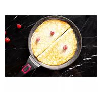 Granit PRO Crêpière Fonte Aluminium revêtement céramique Manche amovible Induction D28