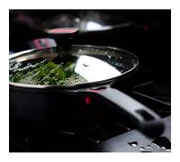 Granit PRO Sauteuse Fonte Aluminium Revêtement céramique Manche amovible Induction D28 cm