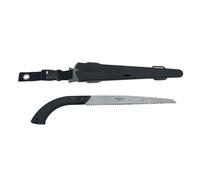 GRANIT Scie à élaguer avec étui pour épée en acier trempé pour jardin, fruitier et forêt, lame de scie en acier 240-330 mm, scie à main (330 droit)