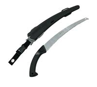 GRANIT Scie à élaguer avec sac d'épée en acier trempé pour jardin, fruitier et forêt, lame de scie en acier 240-330 mm, scie à main (courbe 330)