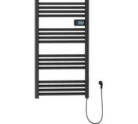 Granitan | Radiateur sèche-serviettes Pago 96/54 - Noir - 3 modes de fonctionnement - Design moderne - Economie d'énergie