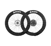 Granite Crust Housses de Pneu, Roues 24-29 Pouces, avec Sac de Rangement | Tissu extensible lavable, pneus jusqu'à 3po, protège habitacle et maison de la boue, usage VTT dirt jump