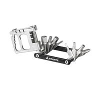 Granite Diverse 20 Multi-Outil Vélo - Outil de Poche 20-en-1 Compact pour VTT et Vélo de Route, avec Dérive-Chaîne et Clés à Rayons