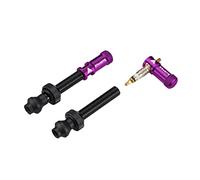 Granite Juicy Nipple Bouchon Valve Presta et Tige de Valve 44mm (Violet)